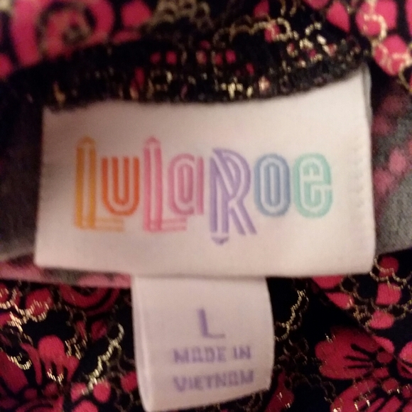 SALE! NWOT!! LULAROE EXTREME SHEEN GOLD SHIMMER MAXI SKIRT - Picture 11 of 11